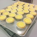 Yummy egg tarts for the farewell party